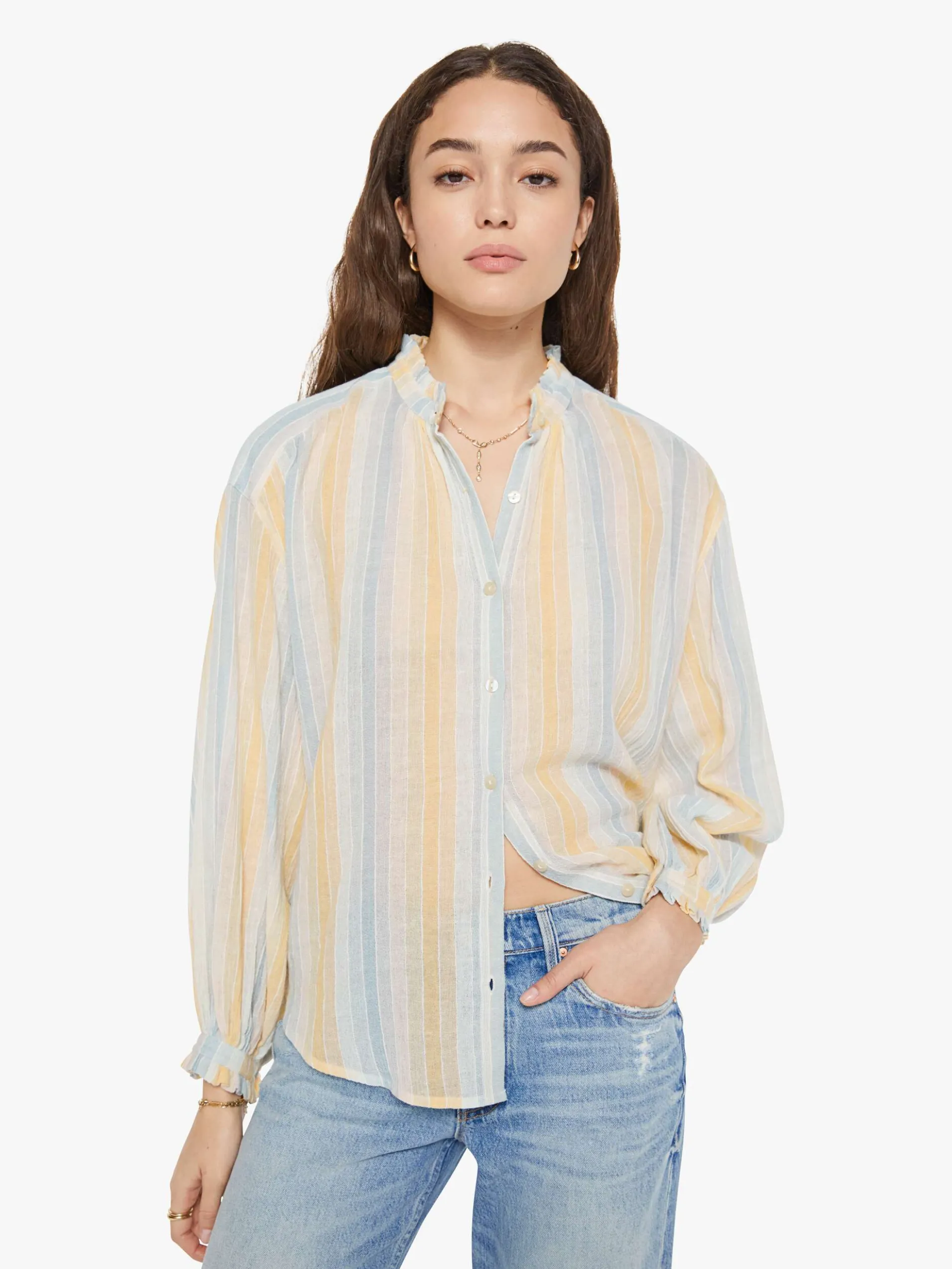 Alix of Bohemia Poet Blouse