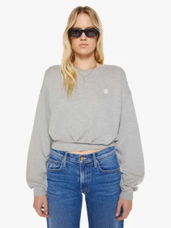 Cropped Crewneck Sweatshirt