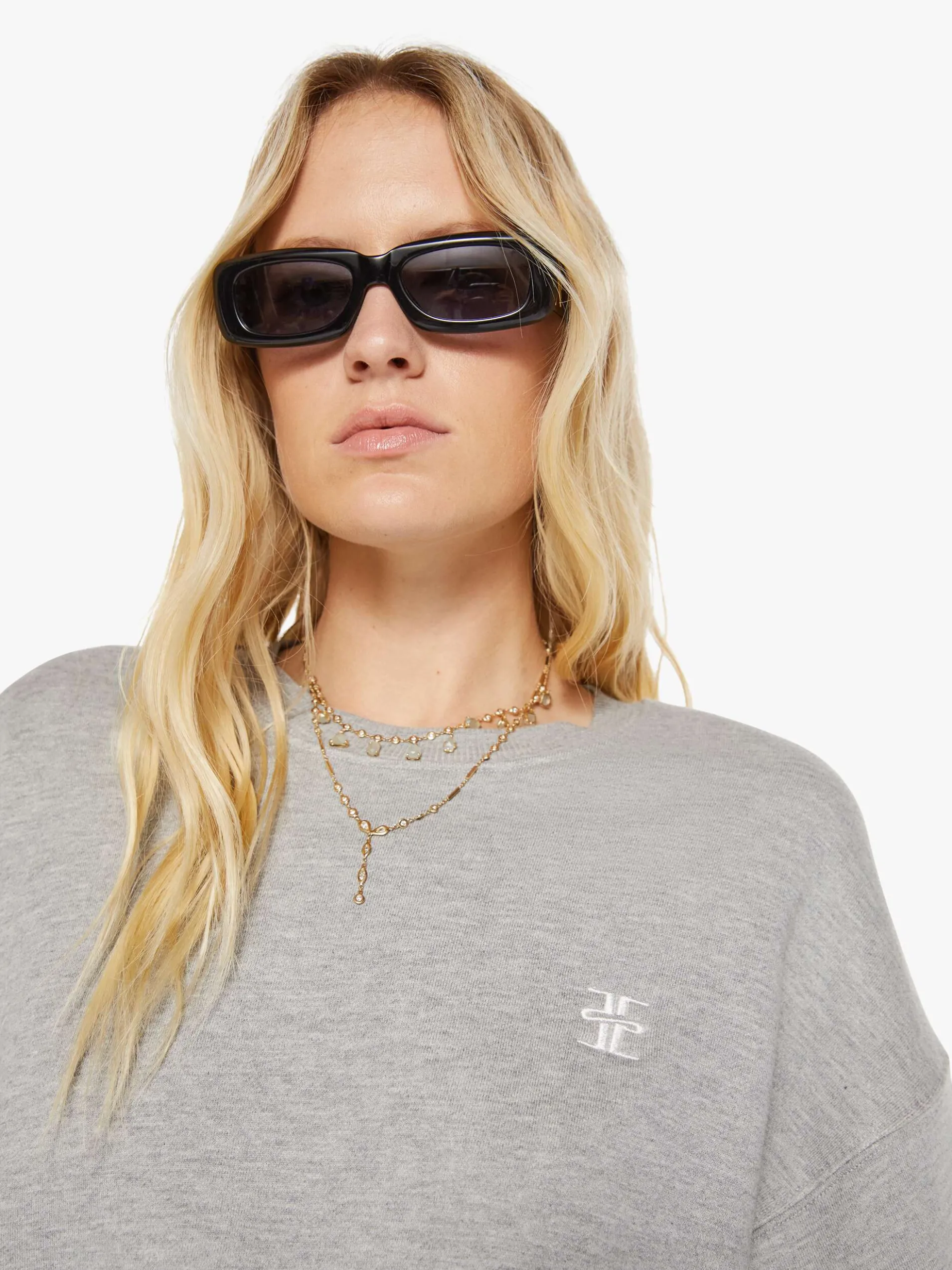 Cropped Crewneck Sweatshirt