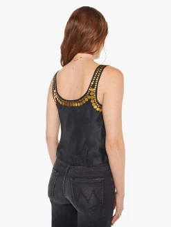 Fiona Gilded Coin Top