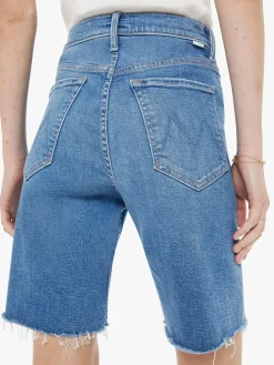 High Waisted Rider Bermuda Short Fray