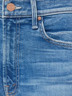 High Waisted Rider Bermuda Short Fray