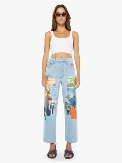 High Waisted Spinner Flood