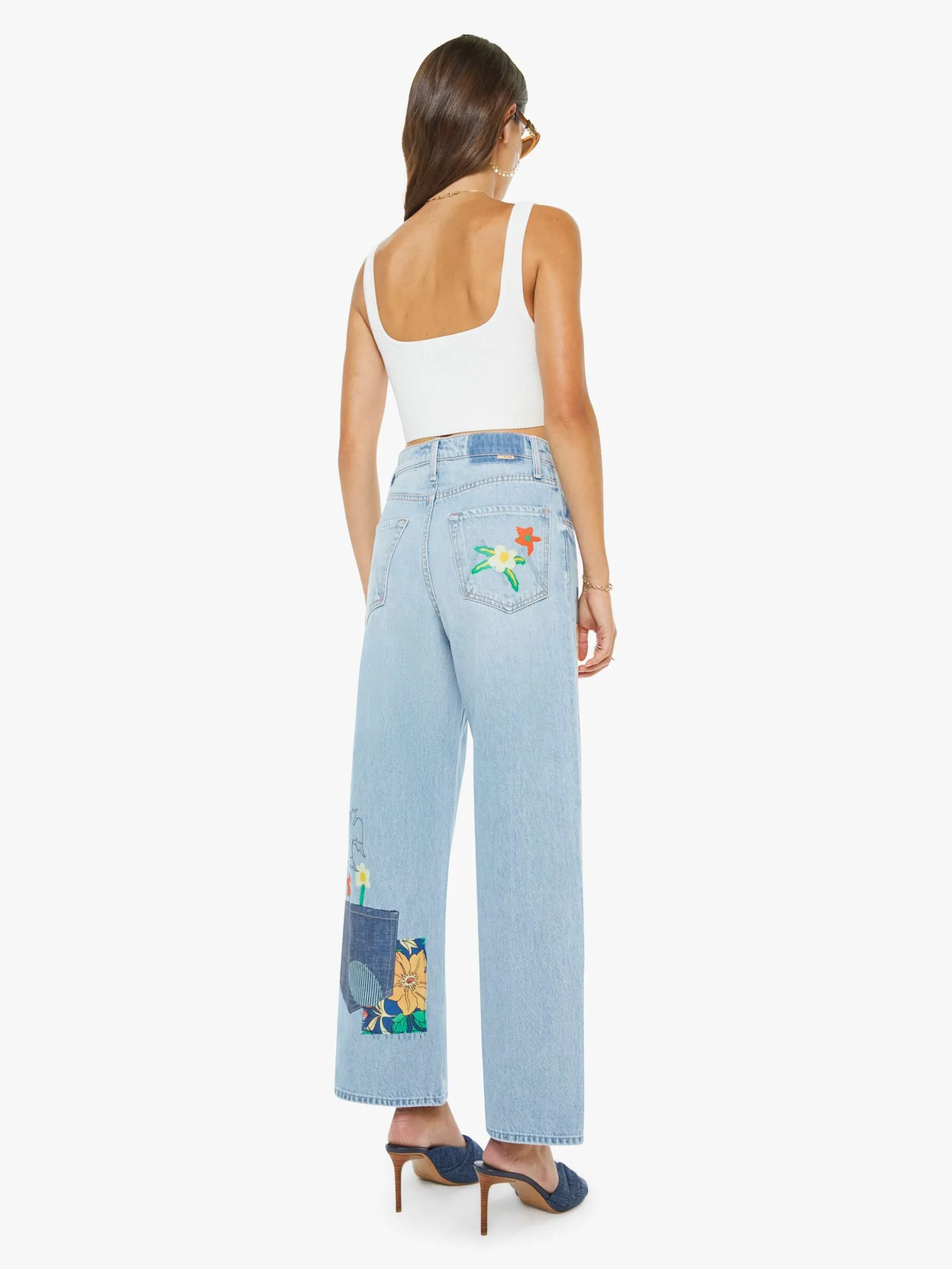 High Waisted Spinner Flood