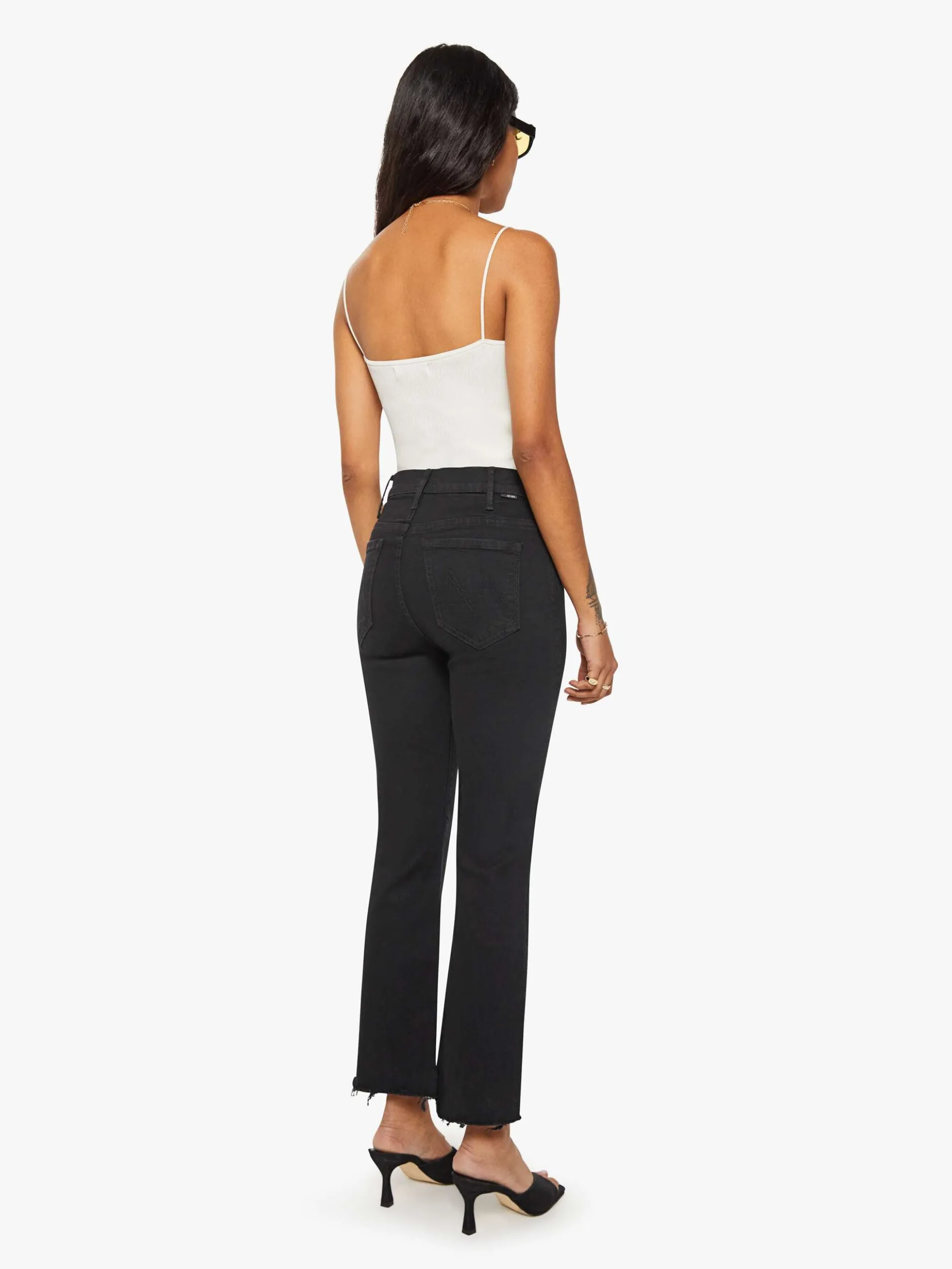 PETITES The Lil Hustler Ankle Fray