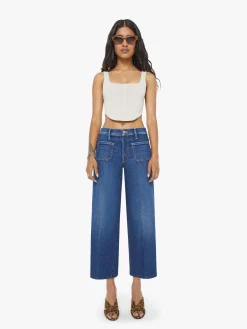 PETITES The Lil Patch Pocket Mid Rise Maven Ankle