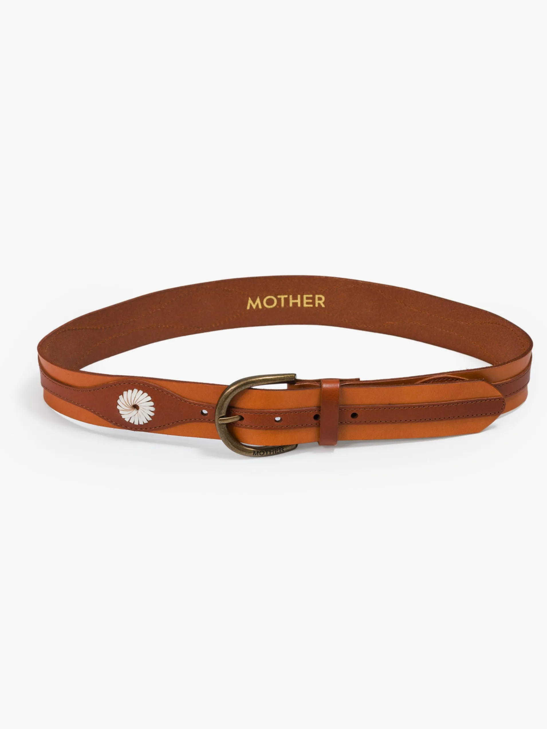 The 2 Tone Leather Belt