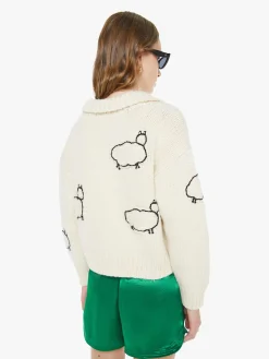 The Crop Raquette Cardigan
