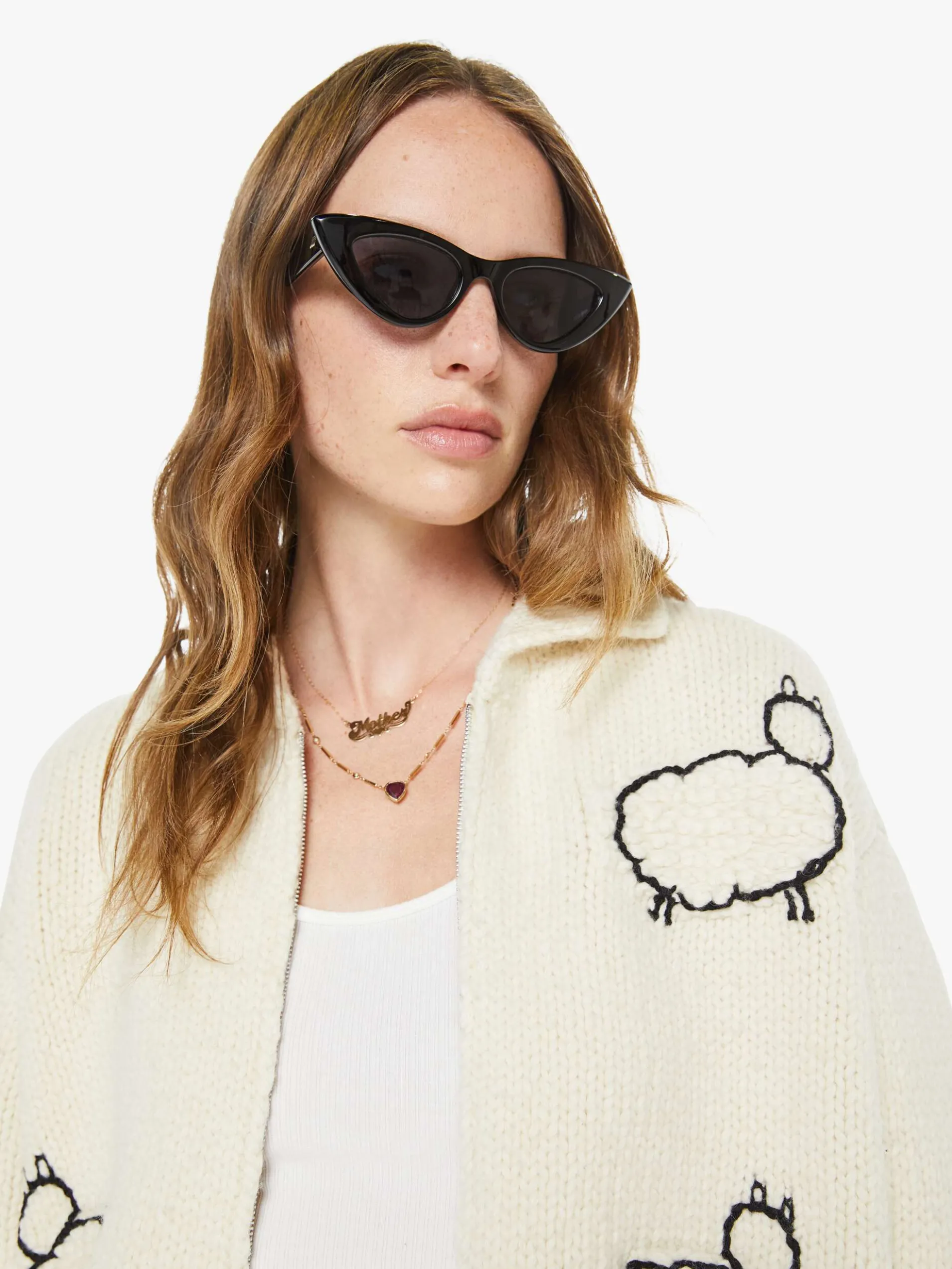 The Crop Raquette Cardigan
