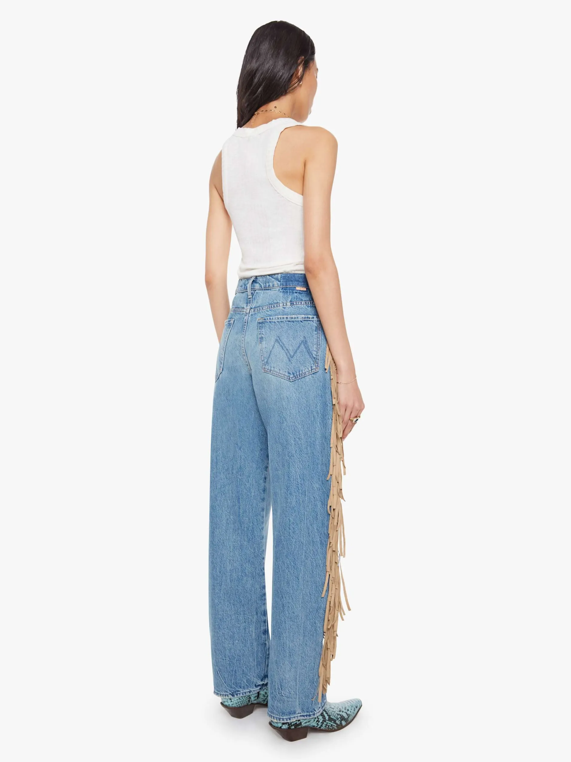 The Fringe Half-Pipe Button Sneak