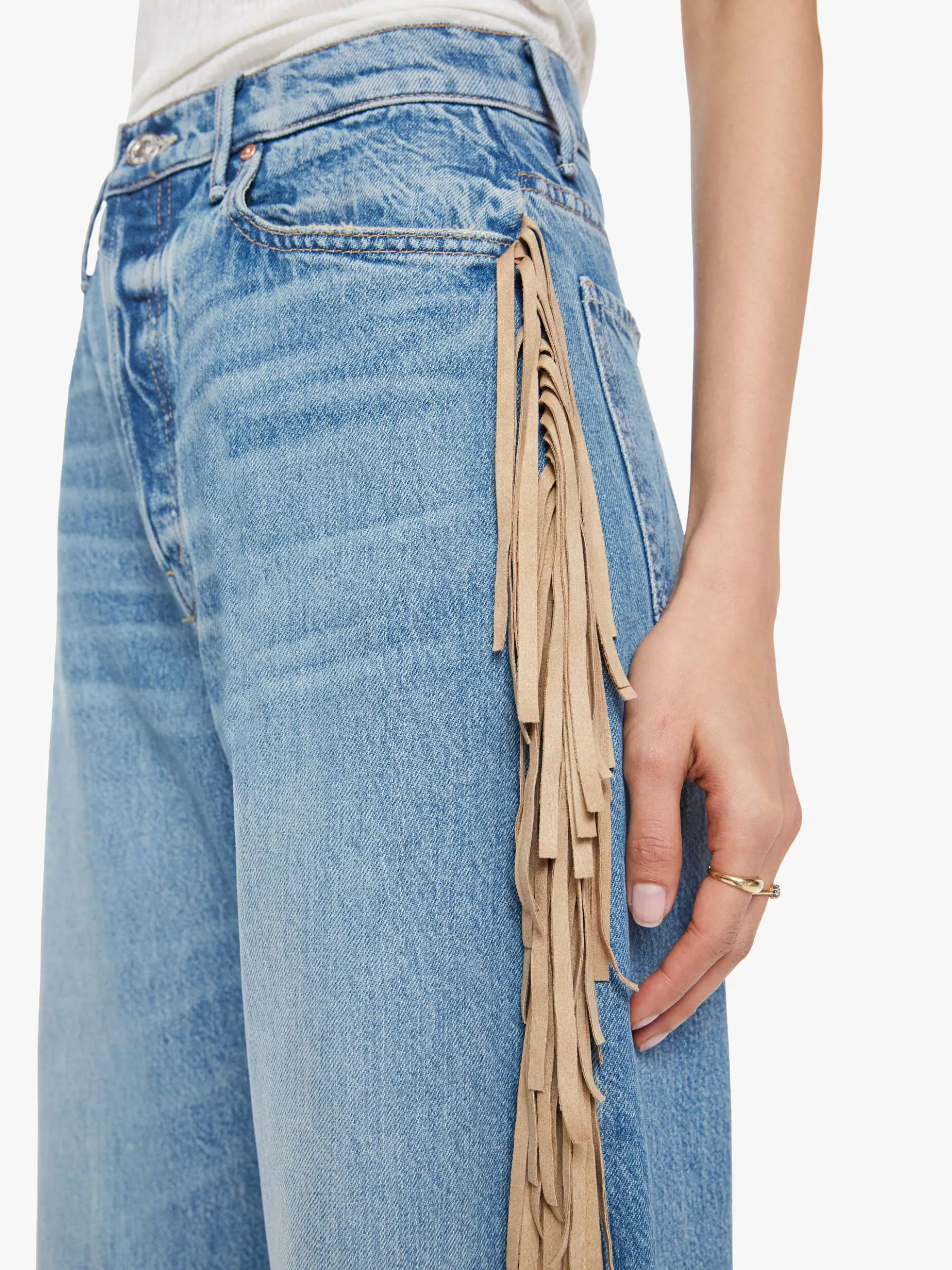 The Fringe Half-Pipe Button Sneak