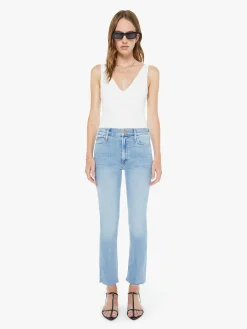 The Mid Rise Dazzler Ankle Fray