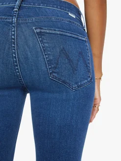 The Mid Rise Dazzler Ankle Fray