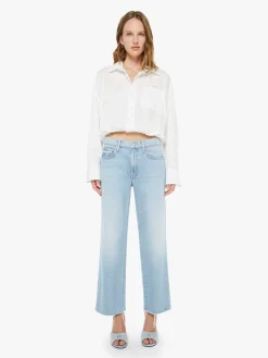 The Mid Rise Rambler Zip Ankle Fray