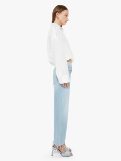 The Mid Rise Rambler Zip Ankle Fray