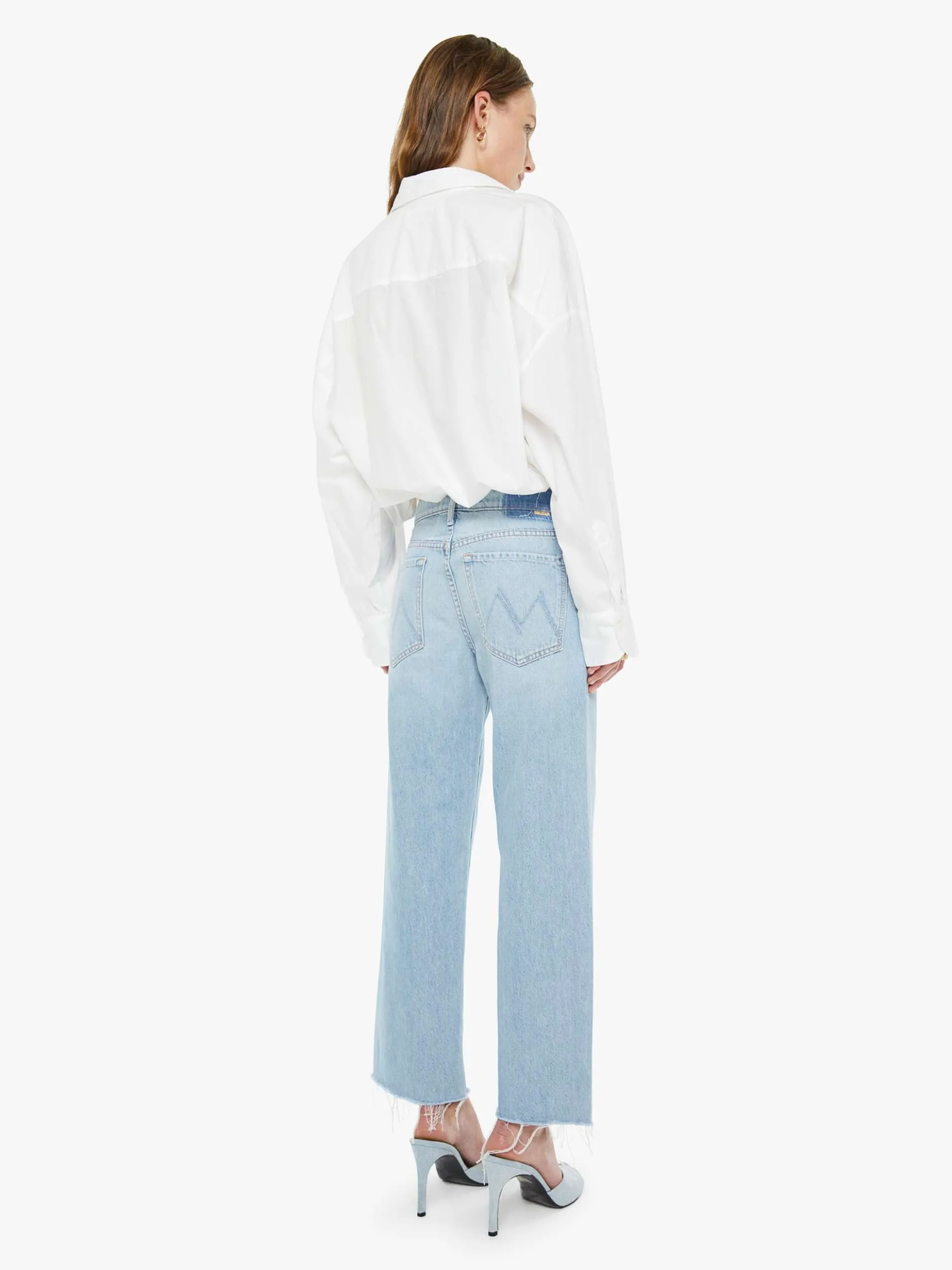 The Mid Rise Rambler Zip Ankle Fray