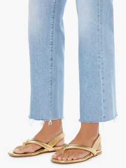 The Mid Rise Rambler Zip Ankle Fray