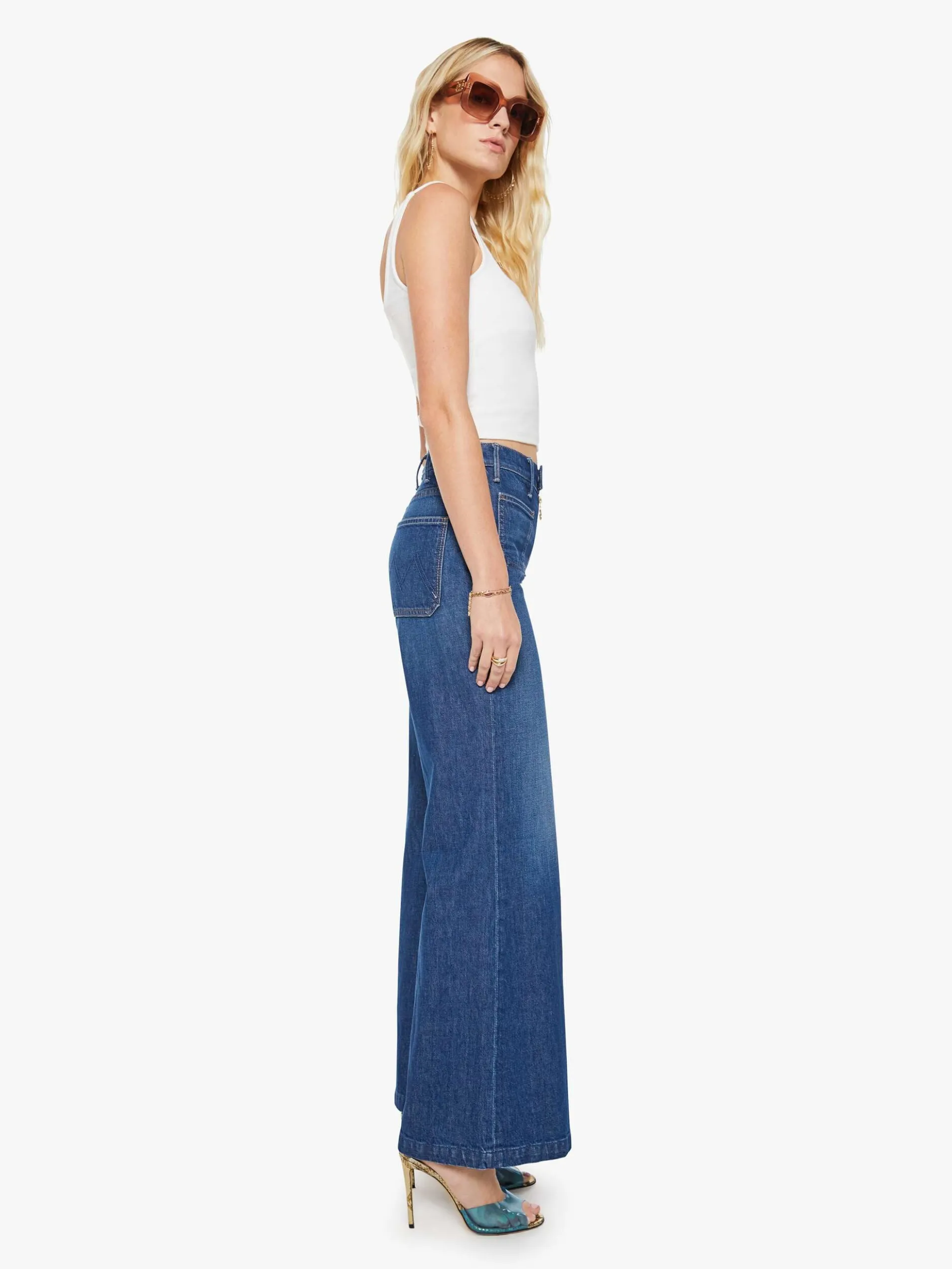 The Patch Pocket Hustler Roller Exposed Zip Heel