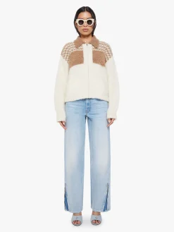 The Zip Raquette Cardigan