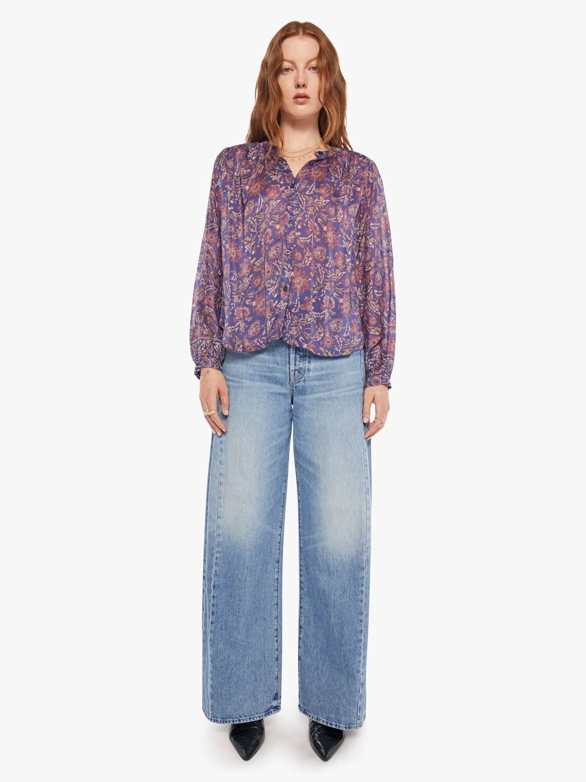 Tolan Shirt Artichoke Mariner